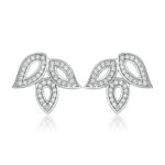 lotus örhängen Silver